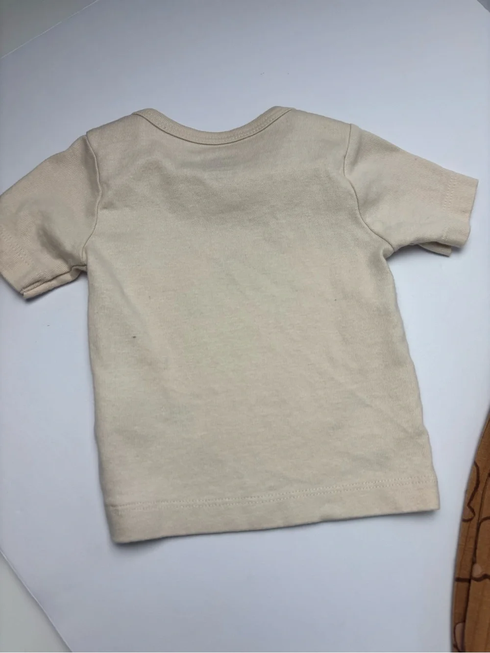 Brown Bear Print Ribbed Overalls Matching Set with Cream Dino Tee
